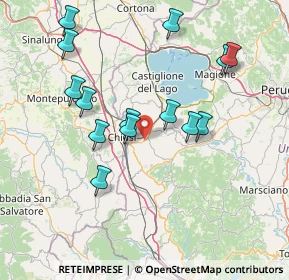 Mappa Via di Casina, 06062 Città della Pieve PG, Italia (15.68571)