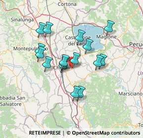 Mappa Via di Casina, 06062 Città della Pieve PG, Italia (12.01688)