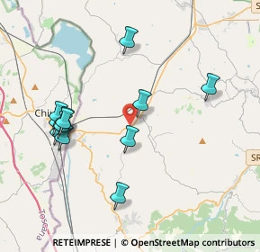 Mappa Via di Casina, 06062 Città della Pieve PG, Italia (4.12333)