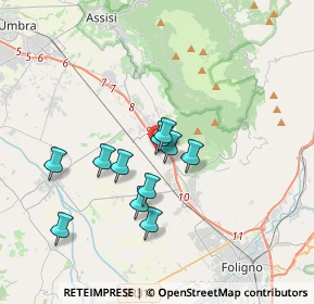 Mappa I° Traversa di, 06038 Spello PG, Italia (3.01455)