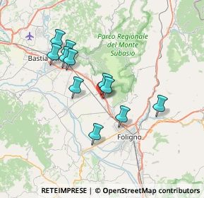 Mappa I° Traversa di, 06038 Spello PG, Italia (6.45091)