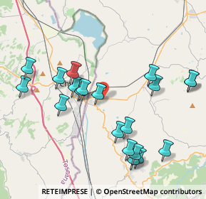 Mappa Via Marche, 06062 Città della Pieve PG, Italia (4.3975)