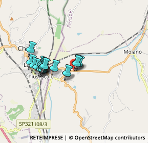 Mappa Via Marche, 06062 Città della Pieve PG, Italia (1.54)