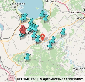 Mappa Vocabolo Riolo, 06066 Piegaro PG, Italia (6.6285)