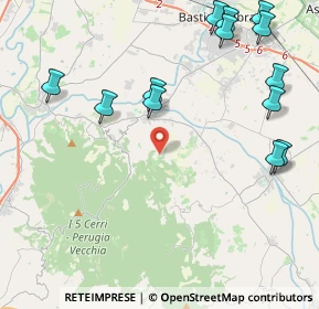 Mappa Via Montebalacca, 06084 Bettona PG, Italia (5.51154)