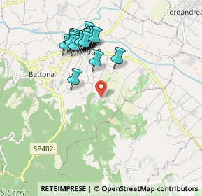 Mappa Via Montebalacca, 06084 Bettona PG, Italia (1.966)