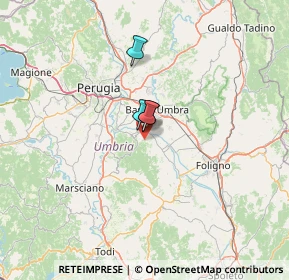 Mappa Via Montebalacca, 06084 Bettona PG, Italia (51.78)