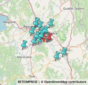 Mappa Via Montebalacca, 06084 Bettona PG, Italia (9.08313)