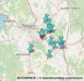 Mappa Via Montebalacca, 06084 Bettona PG, Italia (10.22)