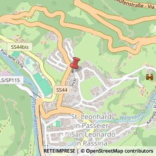 Mappa Via Castello, 2, 39015 San Leonardo in Passiria, Bolzano (Trentino-Alto Adige)