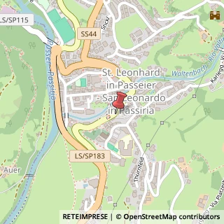 Mappa VIA SANTA BARBARA, 7, 39015 San Leonardo in Passiria, Bolzano (Trentino-Alto Adige)