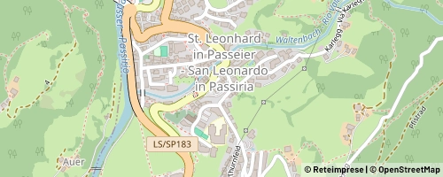 Mappa St. Leonhard in Passeier