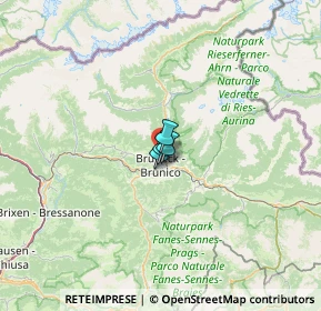 Mappa Via Valle Aurina, 39031 Brunico BZ, Italia (37.70091)