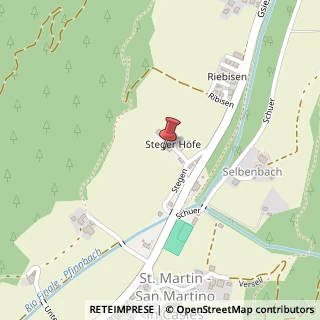 Mappa Via Fratelli Rosselli, 115, 39030 Valle di Casies, Bolzano (Trentino-Alto Adige)