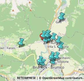Mappa Via Pipen, 39031 Brunico BZ, Italia (1.5605)