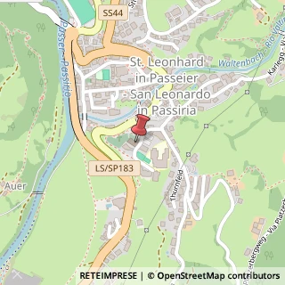 Mappa Via Chiesa, 27, 39015 San Leonardo in Passiria, Bolzano (Trentino-Alto Adige)