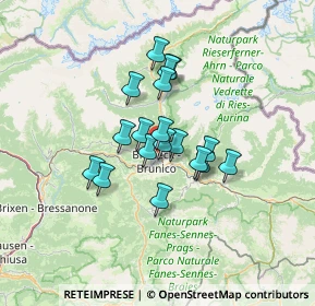 Mappa Via Campo Tures, 39031 Brunico BZ, Italia (9.14222)