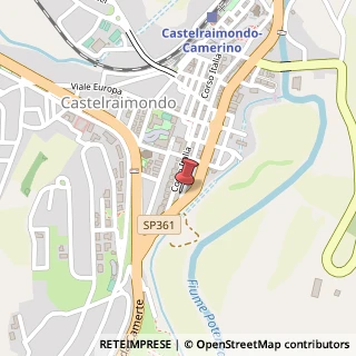 Mappa Via IV Novembre, 48, 62022 Castelraimondo, Macerata (Marche)