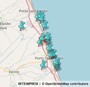 Mappa Via Raffaele Rossetti, 63900 Lido di Fermo FM, Italia (3.11118)
