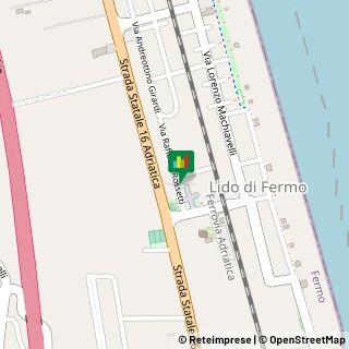 Mappa Via Raffaele Rossetti, 6, 63900 Lido di Fermo FM, Italia, 63900 Fermo, Fermo (Marche)