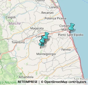 Mappa SP Corridoniana, 62010 La Macina , Italia (37.59111)