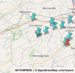 Mappa SP Corridoniana, 62010 La Macina , Italia (8.06818)