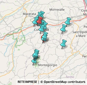 Mappa SP Corridoniana, 62010 La Macina , Italia (6.10737)