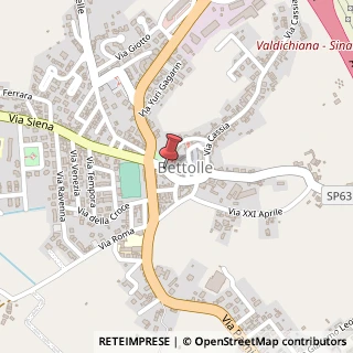 Mappa Via vittorio veneto 3, 53040 Sinalunga, Siena (Toscana)