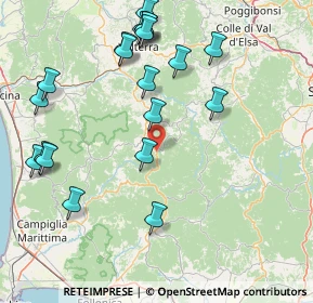 Mappa Via Giuseppe Verdi, 56041 Castelnuovo di Val di Cecina PI, Italia (19.3465)