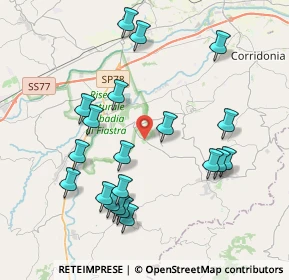 Mappa Contrada Villamagna, 62010 Urbisaglia MC, Italia (4.279)