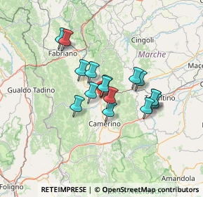 Mappa V. Don Minzoni, 62022 Castelraimondo MC, Italia (10.44813)