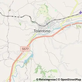Mappa Tolentino