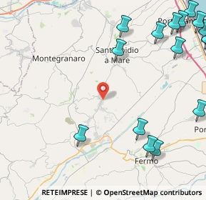 Mappa Via Genova, 63015 Monte Urano FM, Italia (7.178)