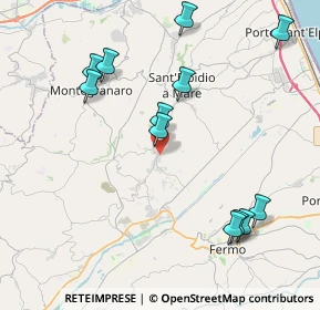 Mappa Via Genova, 63015 Monte Urano FM, Italia (4.63)