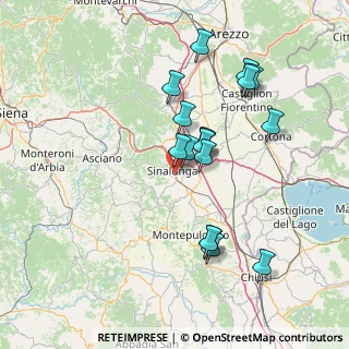 Mappa SS Siena-Bettolle, 53048 Sinalunga SI, Italia (13.93118)