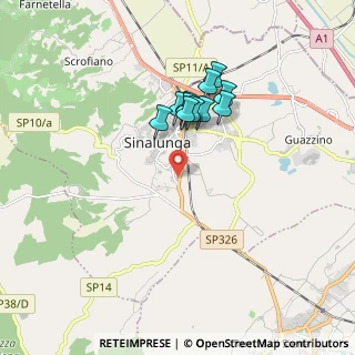 Mappa SS Siena-Bettolle, 53048 Sinalunga SI, Italia (1.46455)