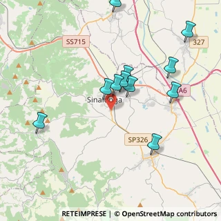 Mappa SS Siena-Bettolle, 53048 Sinalunga SI, Italia (4.06182)
