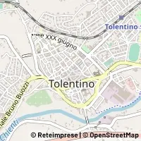 Kaart Tolentino