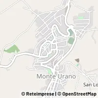 Hartă Monte Urano