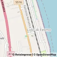 Karte Fermo