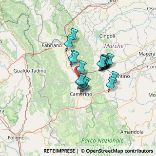 Mappa Via Giovanni Pascoli, 62022 Castelraimondo MC, Italia (9.721)