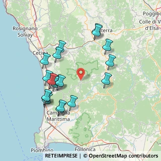 Mappa Via della Fonte, 56040 Monteverdi Marittimo PI, Italia (15.7055)