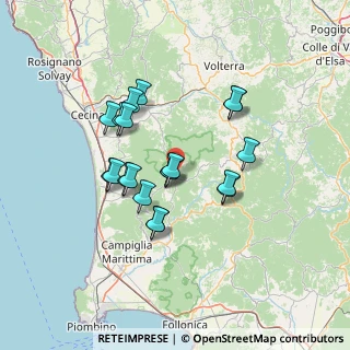 Mappa Via della Fonte, 56040 Monteverdi Marittimo PI, Italia (12.1065)