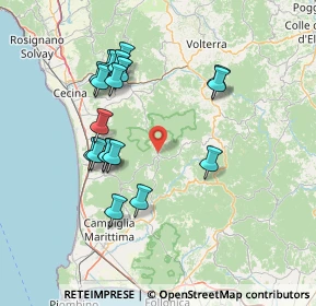 Mappa Via della Fonte, 56040 Monteverdi Marittimo PI, Italia (14.92211)