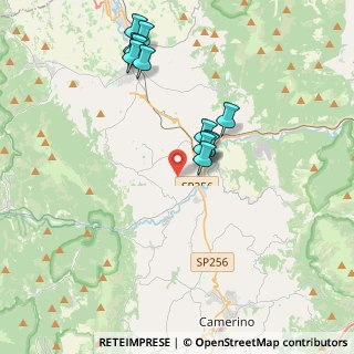 Mappa Località Roccafranca, 62022 Castelraimondo MC, Italia (3.8175)