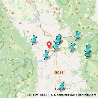 Mappa Località Roccafranca, 62022 Castelraimondo MC, Italia (3.85)