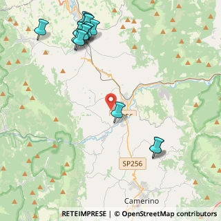 Mappa Località Roccafranca, 62022 Castelraimondo MC, Italia (5.7)
