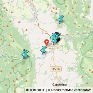 Mappa Località Roccafranca, 62022 Castelraimondo MC, Italia (2.19)