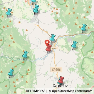 Mappa Località Roccafranca, 62022 Castelraimondo MC, Italia (6.28167)