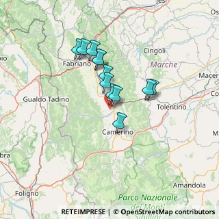 Mappa Località Roccafranca, 62022 Castelraimondo MC, Italia (10.83667)